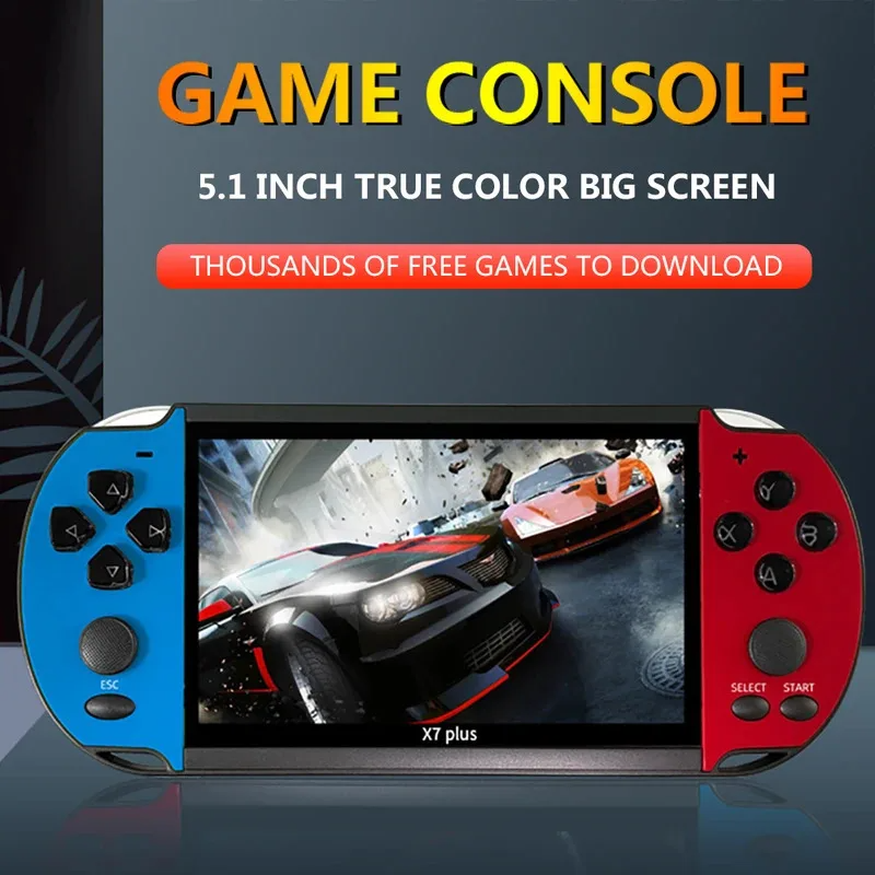 X7/X12 Plus Handheld Game Cons - Gaming Console X7 avaliação e preço