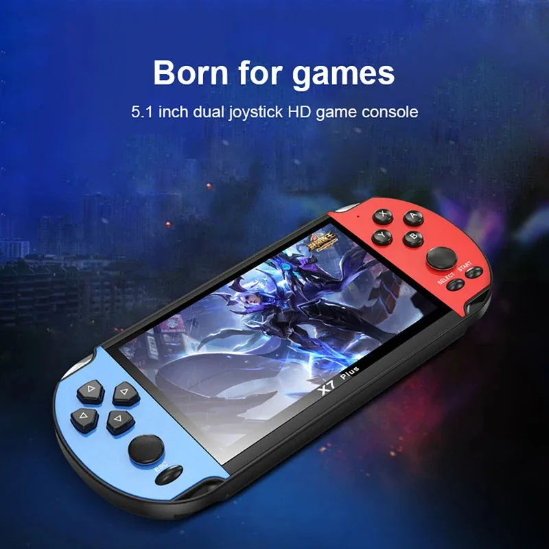 X7/X12 Plus Handheld Game Cons - Gaming Console X7 avaliação e preço