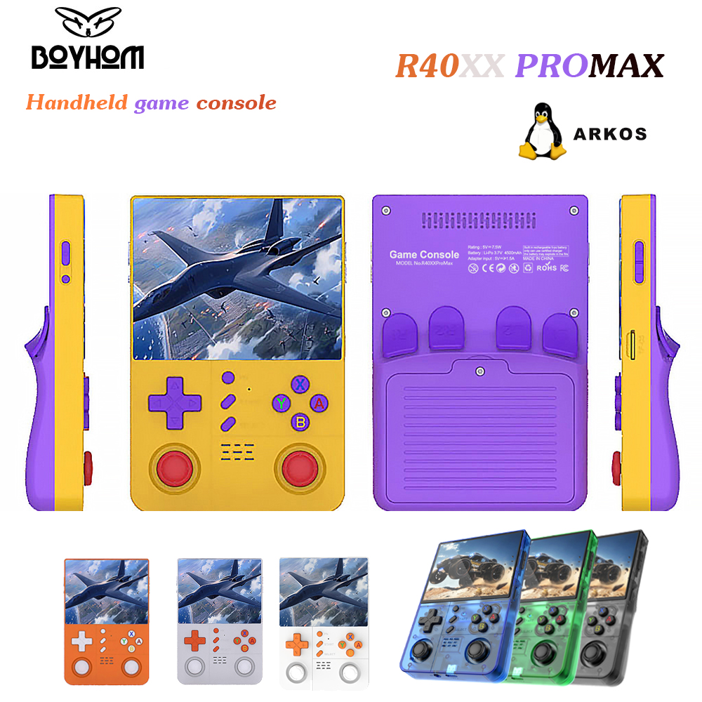 BOYHOM R40XXPROMAX Retro Handh - Gaming Console Handheld Best avaliação e preço