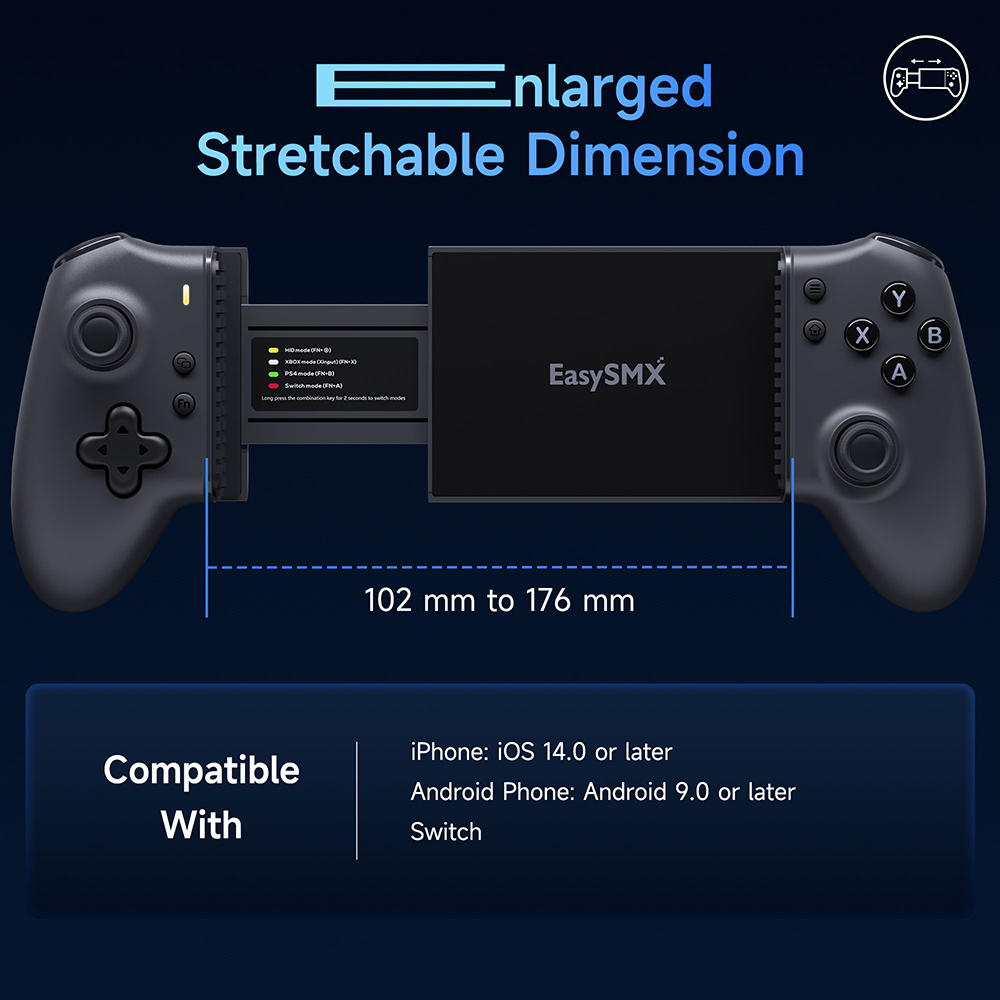 EasySMX M15 Bluetooth Mobile P - Gaming Console For Phone avaliação e preço
