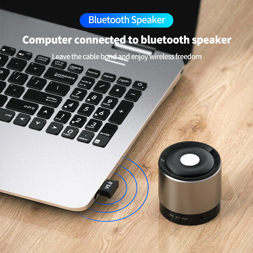 Bluetooth 5.0 Receiver USB Wir - Laptop Gaming Console avaliação e preço