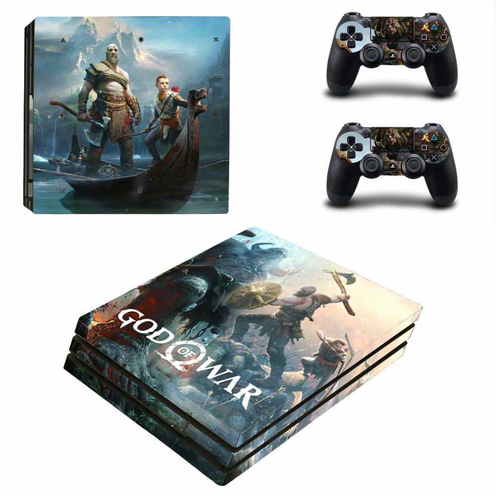 God of War PS4 Pro Skin Sticke - Gaming Console Best avaliação e preço