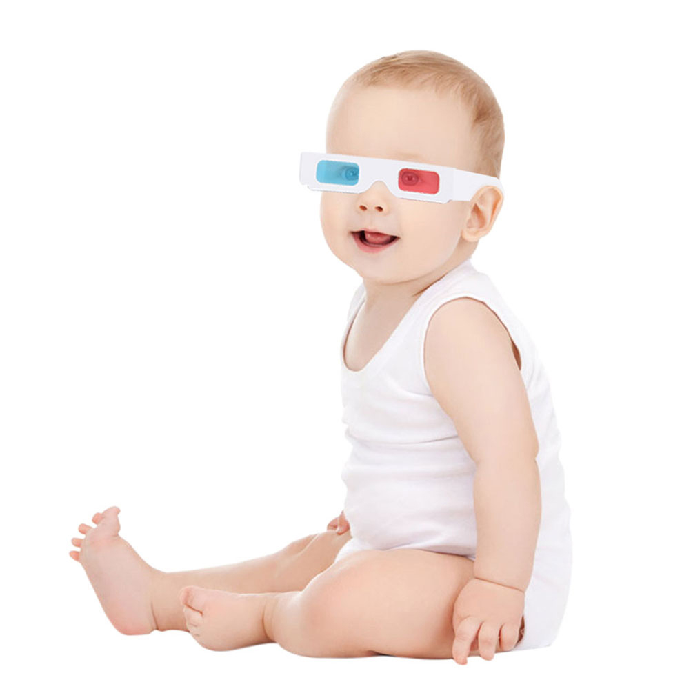 50 Pcs 3D Glasses Red Blue Pap - Gaming Console Vr avaliação e preço