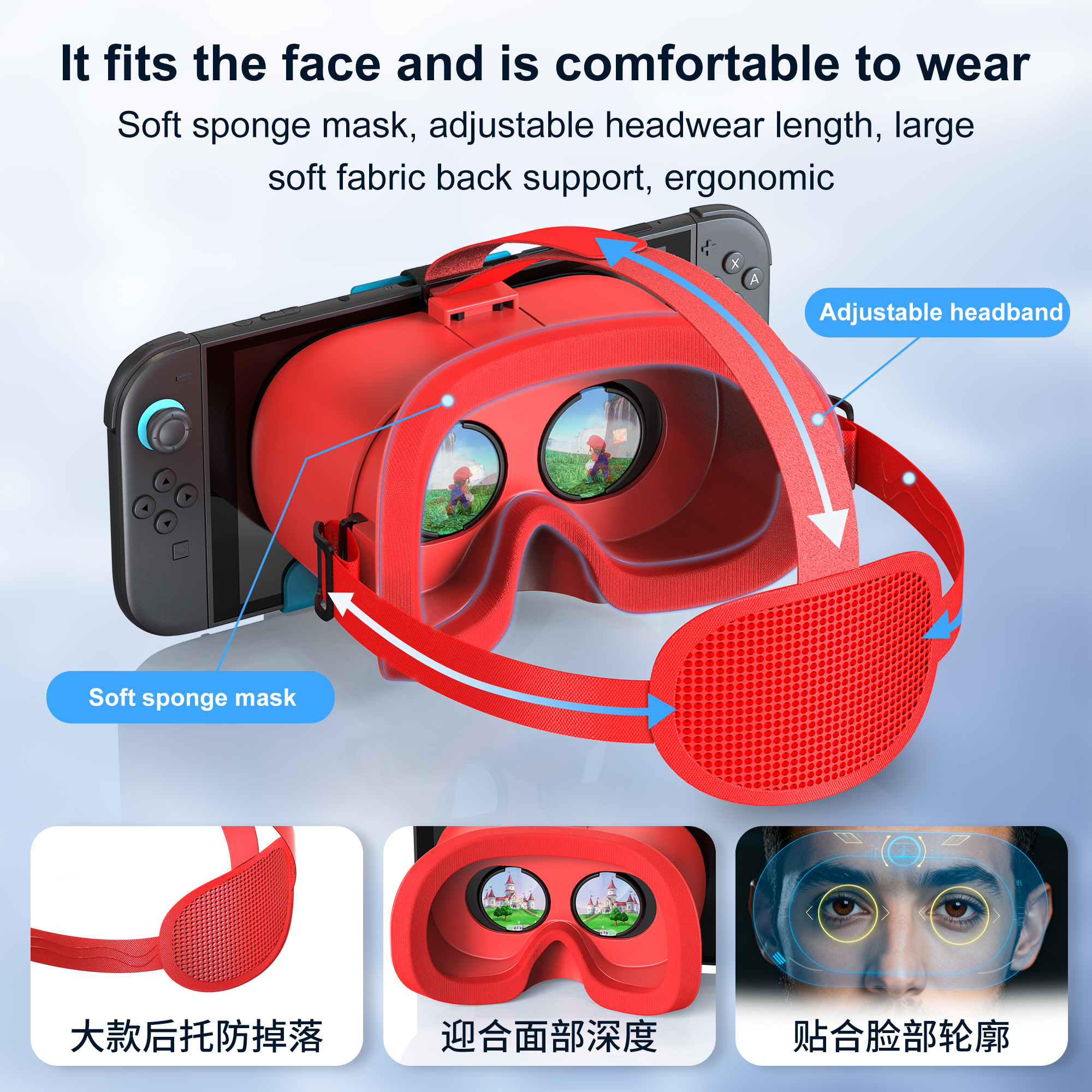 Upgraded VR Headset for Ninten - Gaming Console Vr avaliação e preço
