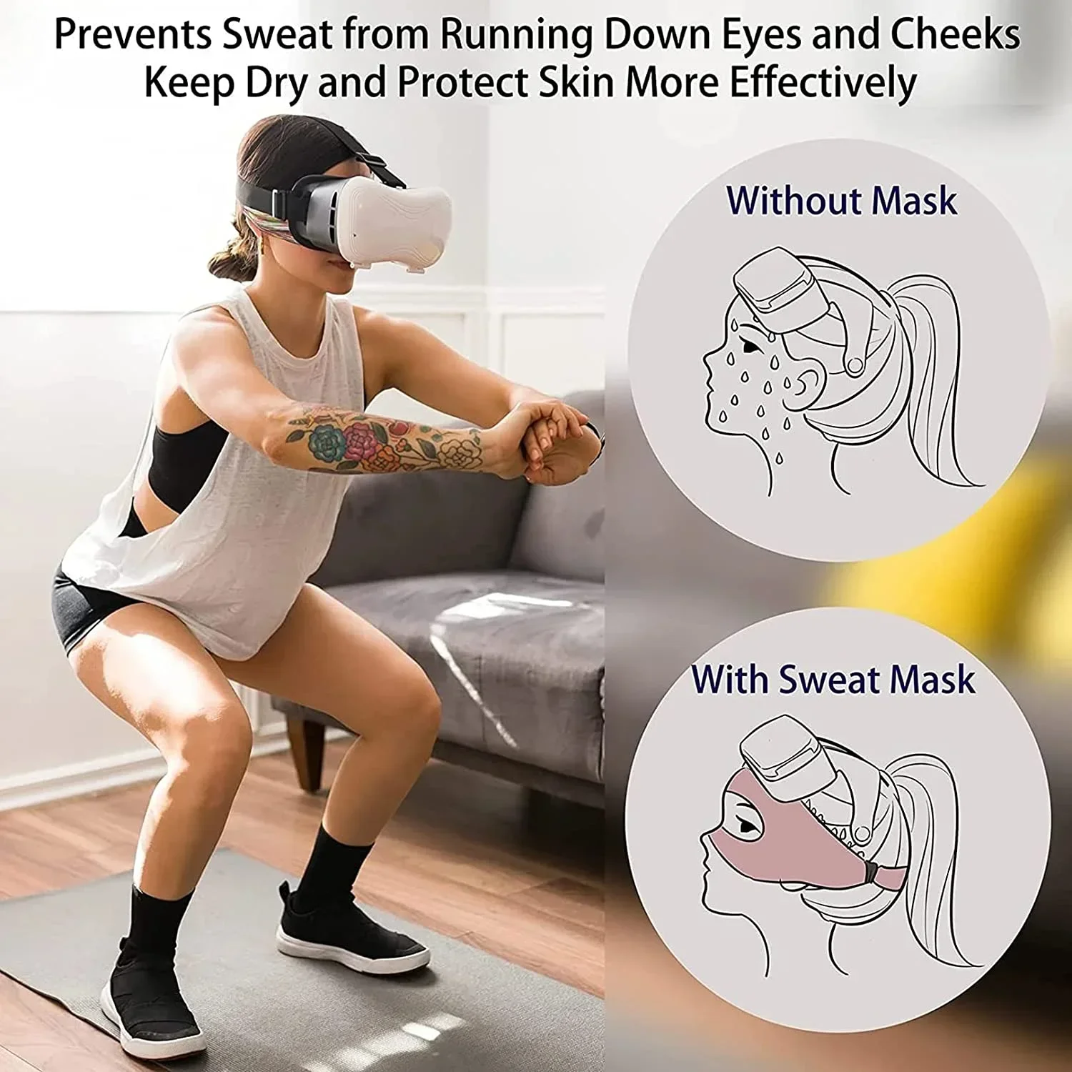 VIKEFON Eye Mask For Meta Ocul - Gaming Console Vr avaliação e preço