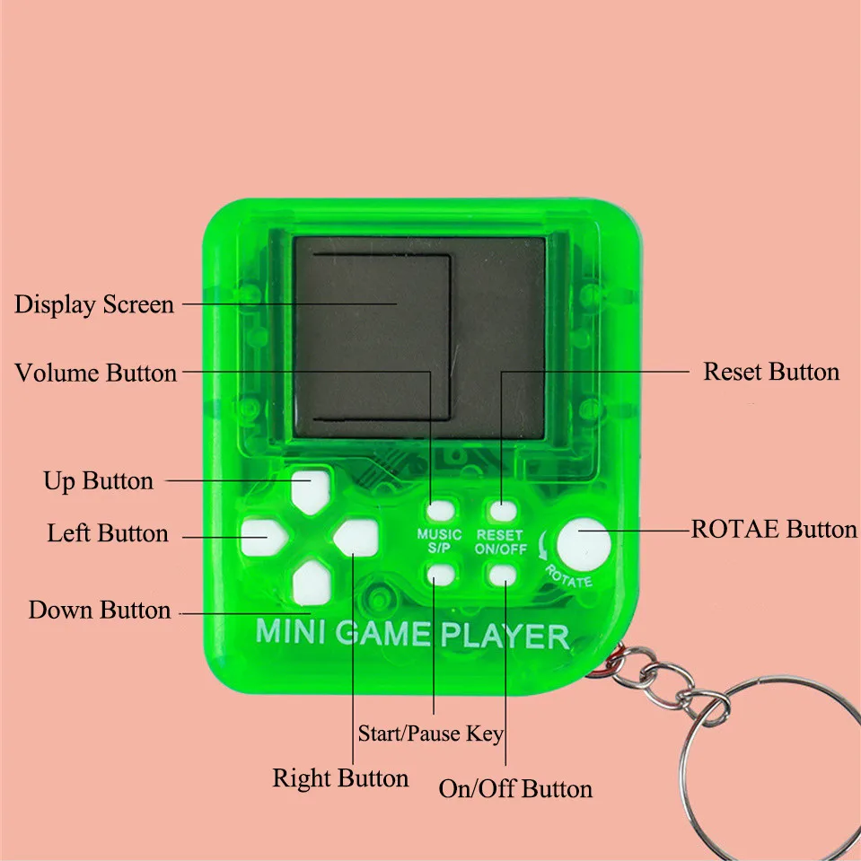 Retro Mini Handheld Game Playe - Console Gaming Hand avaliação e preço