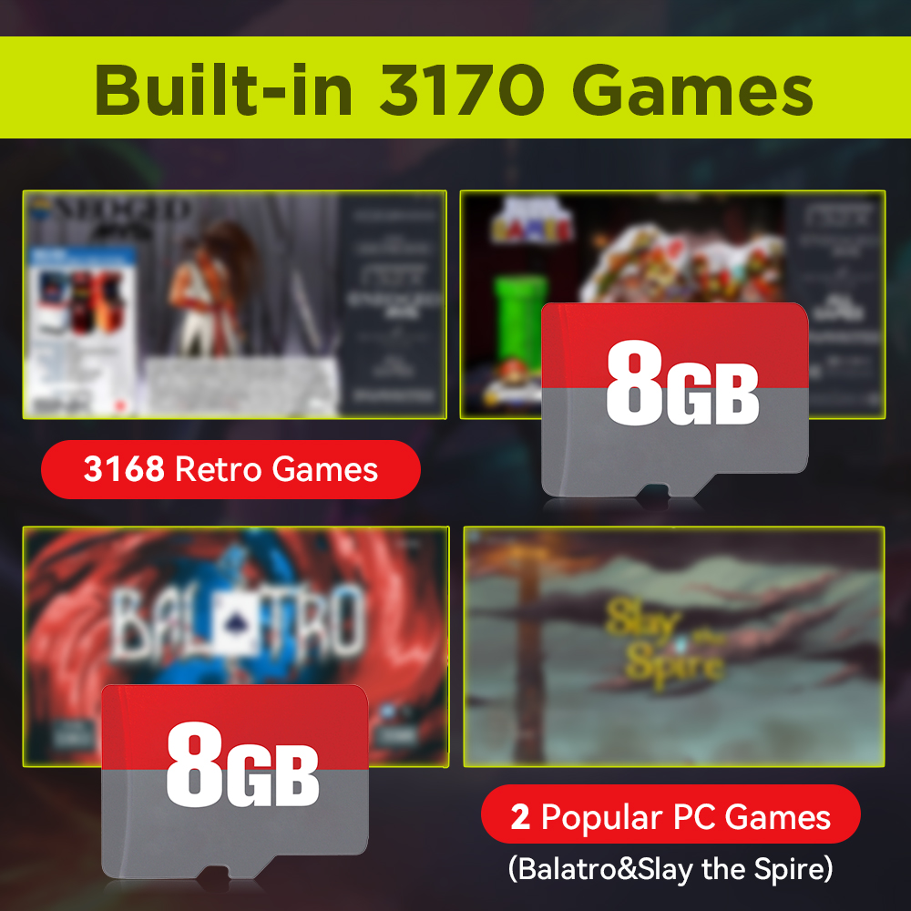 8GB Game TF Card with 3170 Ret - Laptop Gaming Console avaliação e preço