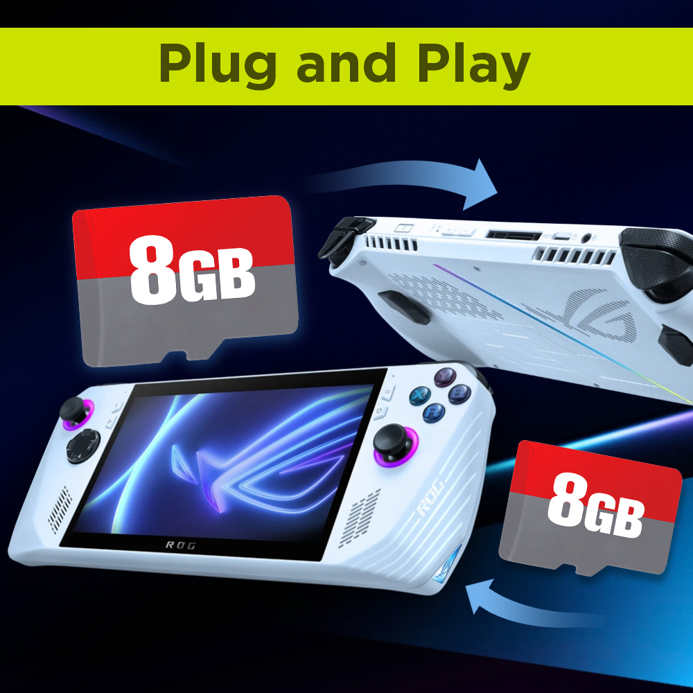 8GB Game TF Card with 3170 Ret - Laptop Gaming Console avaliação e preço