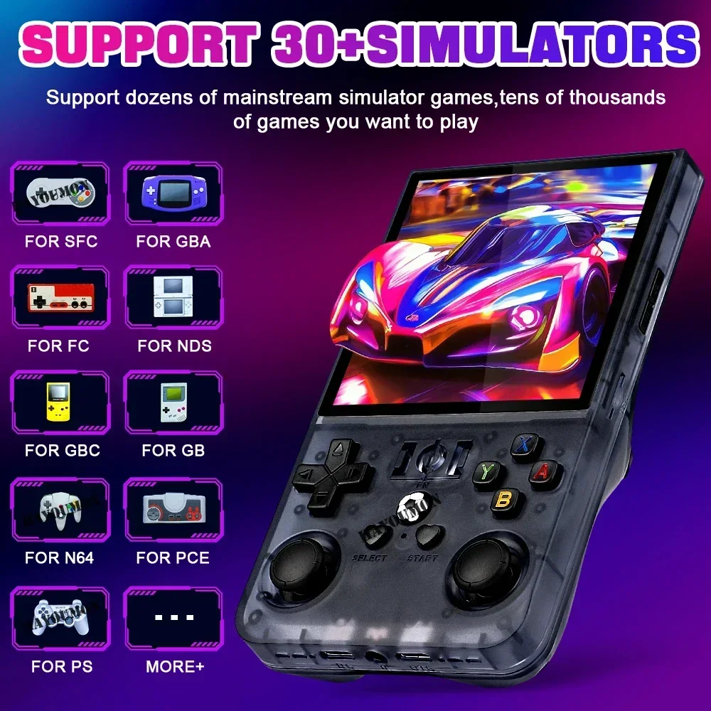 R36 Max Gray Handheld Gaming P - Gaming Console R36 Max avaliação e preço