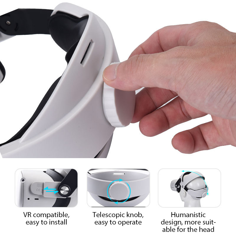 Headband Head Strap Holder For - Gaming Console Vr avaliação e preço